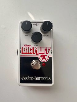 Electro-Harmonix Nano Big Muff Pi Fuzz Pedal
