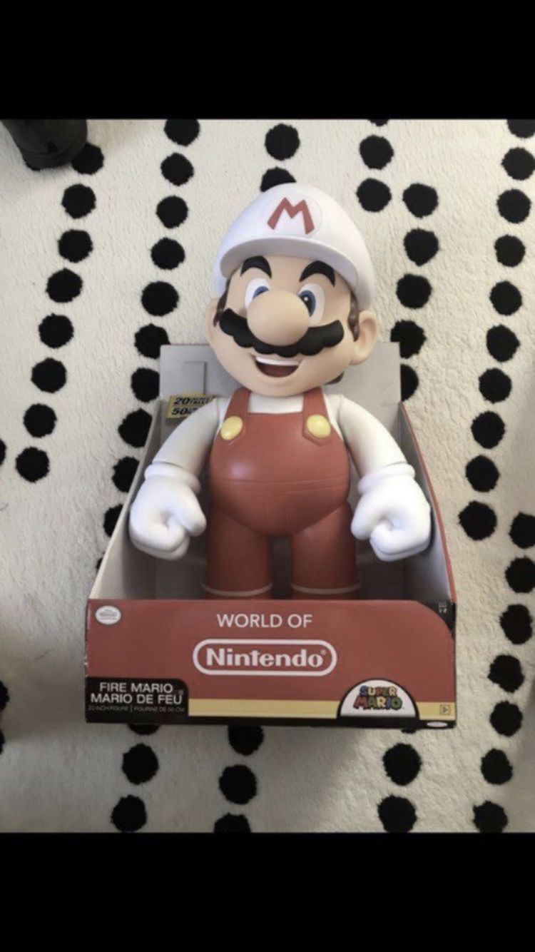 Mario statue