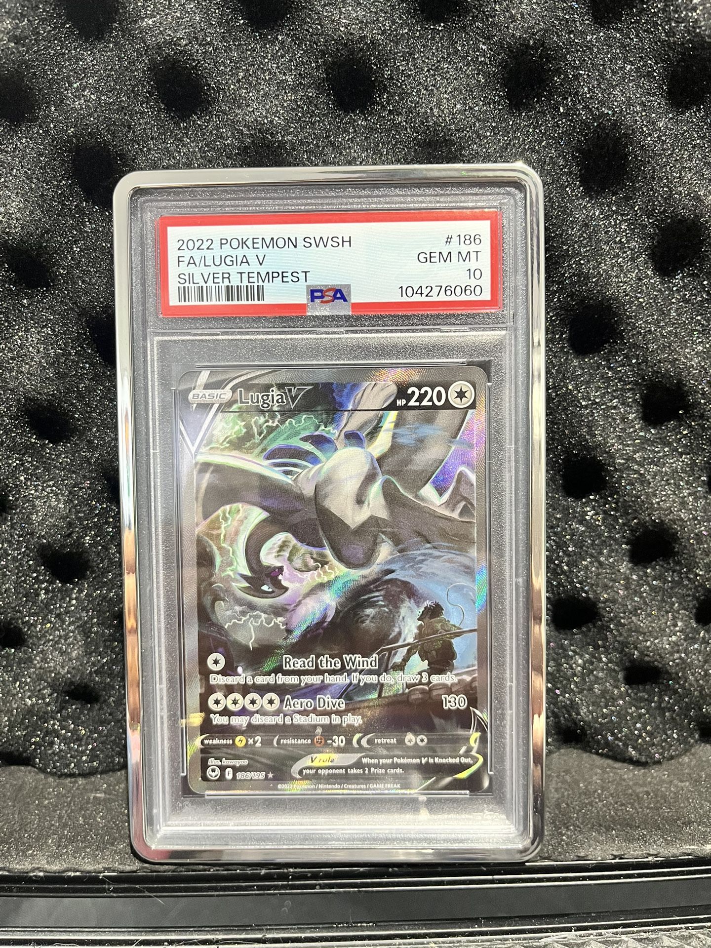 PSA 10 Lugia V Alt 186