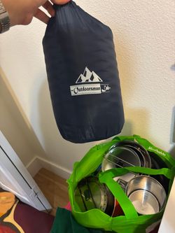 Camping gear , sleeping bag