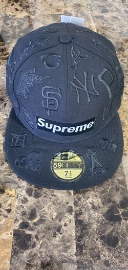 Supreme MLB Logos Baseball Cap 