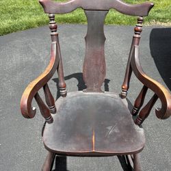 Very Old Rocker Chair