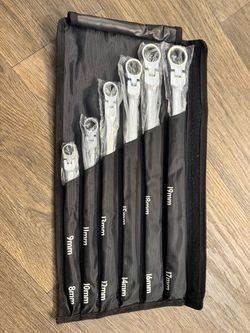 Long Flex Head Ratcheting Wrenches 8-19mm Brand New