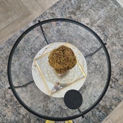 Coffee Table Glass And Marble 