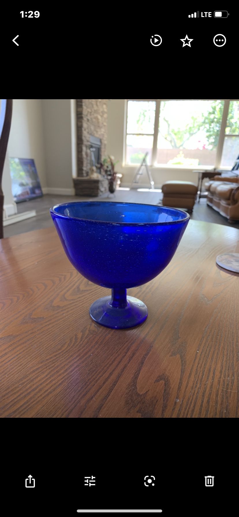 Bowl - Vibrant Blue Bowl