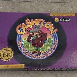 CASHFLOW Board Game “How to Get Out of the Rat Race”