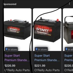 Super Start Premium Car Battery 