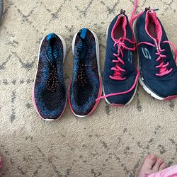 Two Pairs Of Tennis Shoes