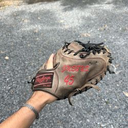 Custom Rawlings Catchers Mitt 