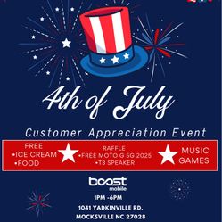 Customer appreciation event! 🎇🎆