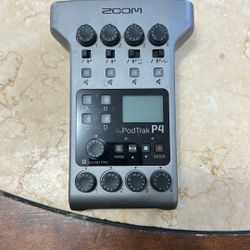 Zoom PodTrak P4 Podcast Recorder