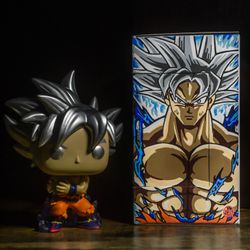 Goku Ultra Instinct Funko Pop #1211 Exclusive custom art