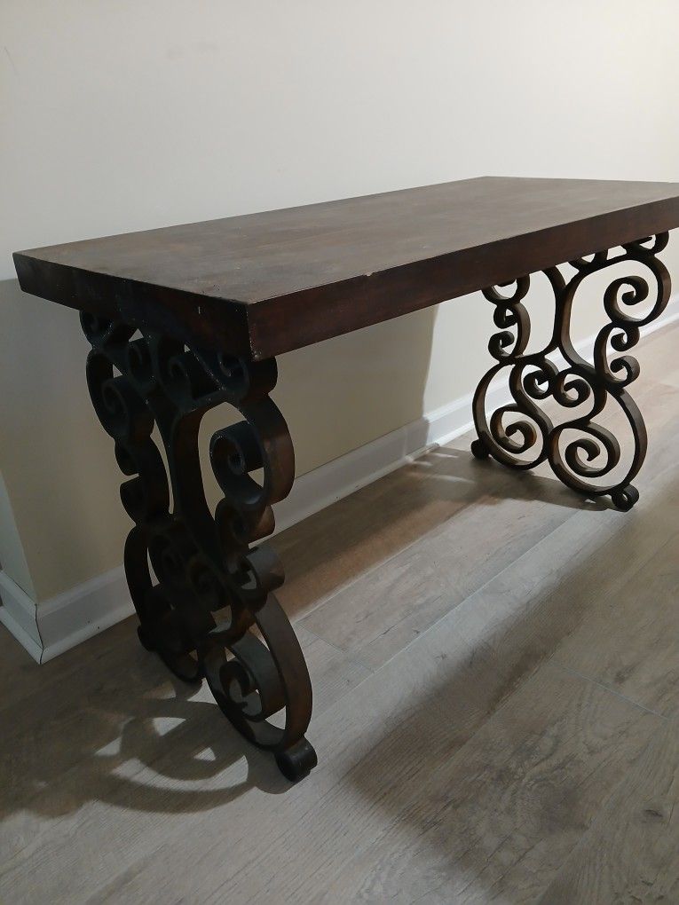 Antique Table Bench