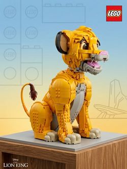 LEGO Disney – Young Simba assembled 🦁