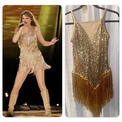 Gold Sequin Outfit X-Small