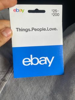 I need help getting rid of these ebay cards I will sell all three for 500$ each one has 200$ so you will have 600$ in ebay cards.
