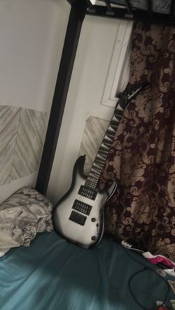 Jackson JS Series Dinky Minion JS1X Electric Guitar Silver Burst