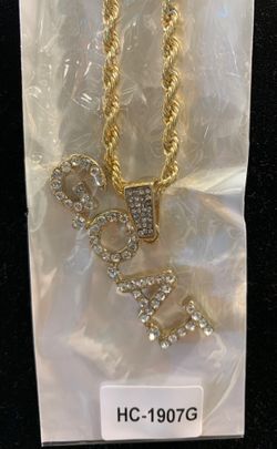 Chain and charm set “GREATEST OF ALL TIME”