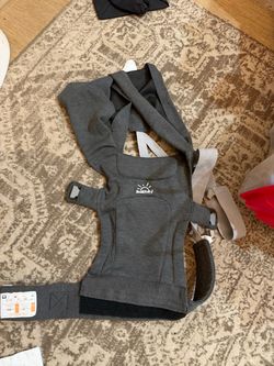 MomTory Ergonomic Baby Carrier – Charcoal Gray – Adjustable