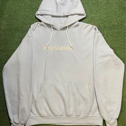 Cactus Jack X PlayStation blue hoodie