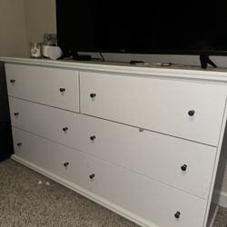 White dresser Ashleys