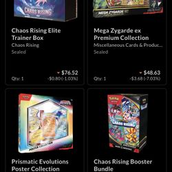 Pokemon Sealed And Singles Collection 
