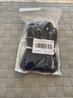 NEW iPhone Peceony 4 Pack cable (different sizes)