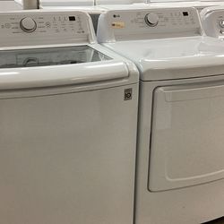 LG Washer and Dryer set New Scratch and Dent