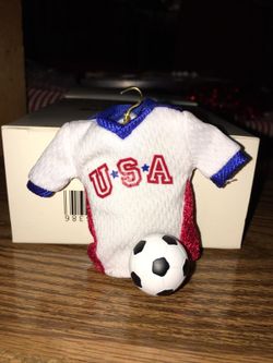 Hallmark soccer ornament