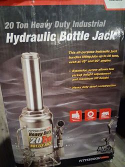 Hydraulic bottleneck jack