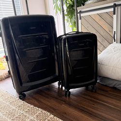 Samsonite Winfield 2 Hardside Expandable Luggage with Spinner Wheels, Brushed Anthracite, set