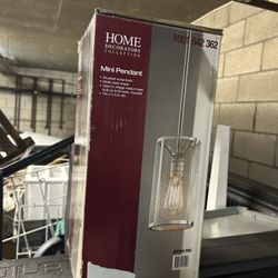 New Mini Pendant Light Fixture