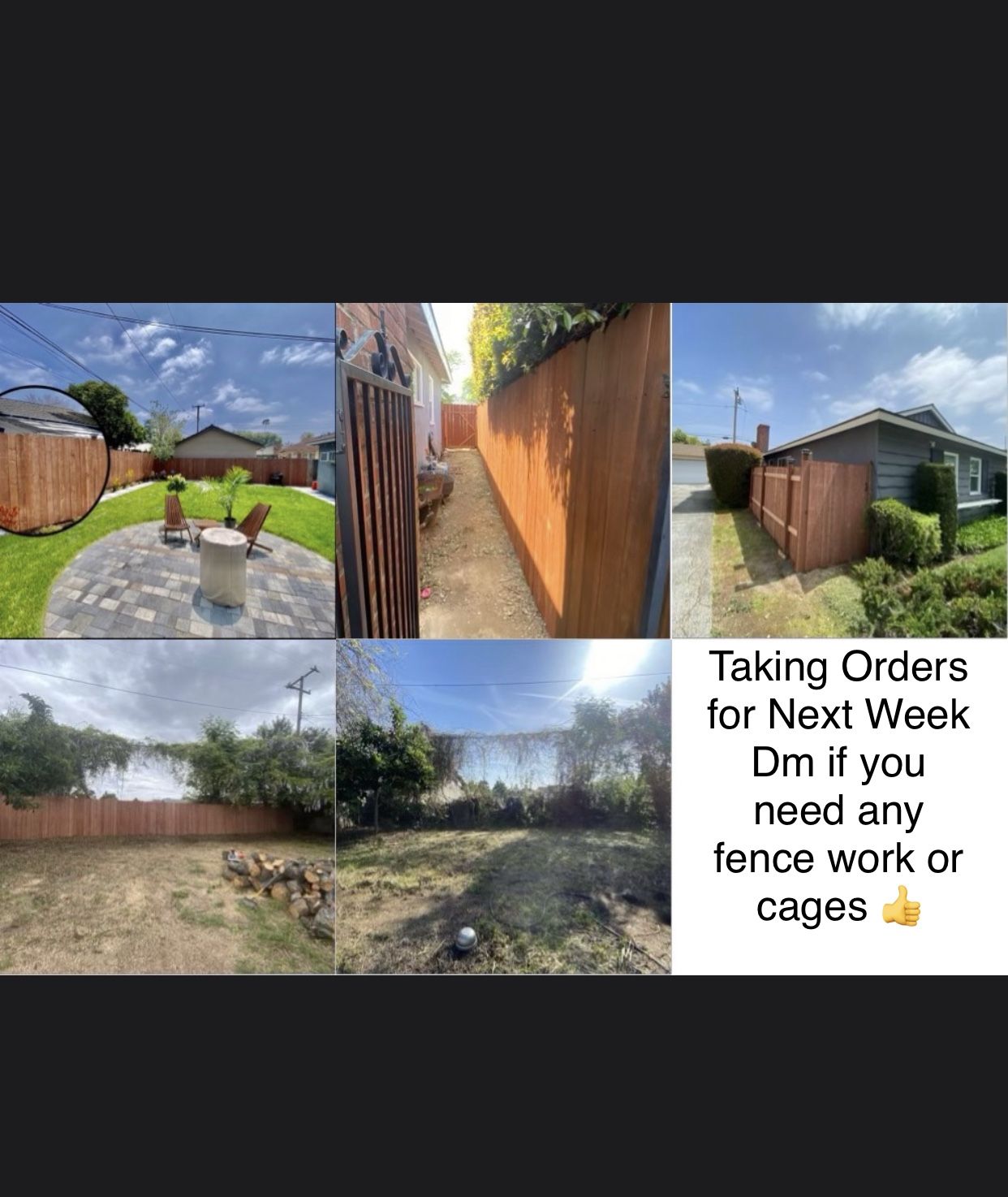 New Fence / Old Fence Work / Paint / Stain / Replace