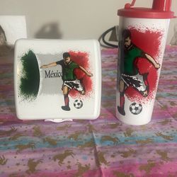 Tupperware Soccer Set