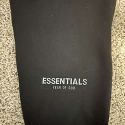 Black Essentials Pants