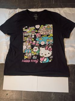 Hello Kitty Graphic T-Shirt Size Large Girls