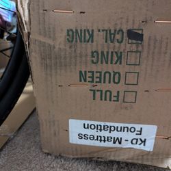 Brand New In Box California King Box Spring 