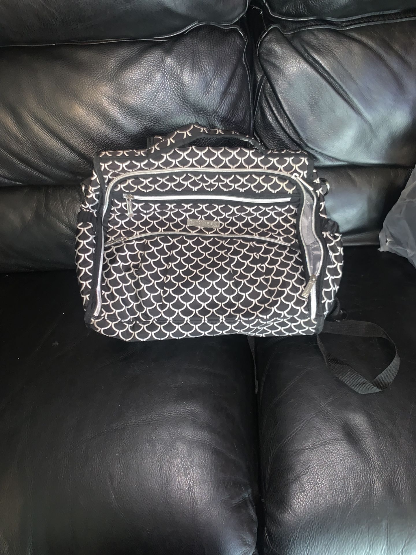 Banana Fish diaper bag with straps