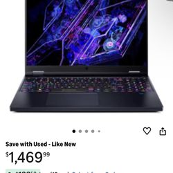 2024 Acer Helios Predator 18 Inch Gaming Laptop PH18-72 Rtx 4080 - 32gb Ram Ddr5