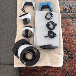 Ps5 And PsVR2 w/ 2 Controllers and 2 TB Storage Upgrade