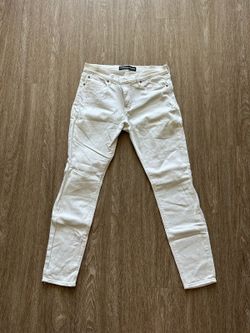 Express Women's White Skinny Jeans