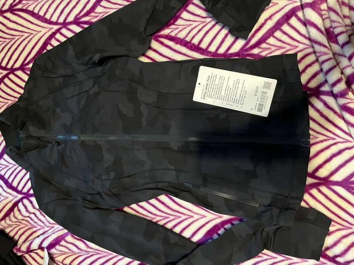 Brand New Camo Lulu Jacket Size 2