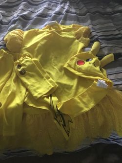 Pikachu girls costume