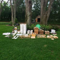 HUGE Lot Of Beekeeping Supplies 