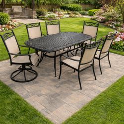 Patio table set