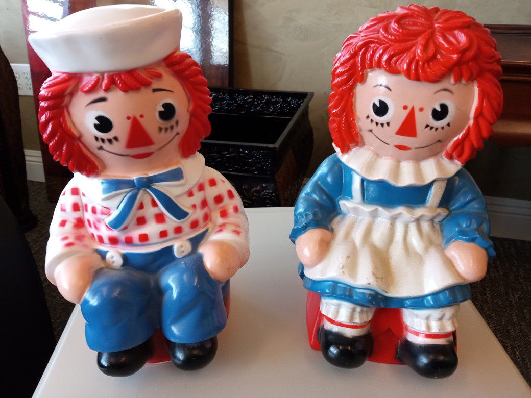 ORIGINAL 1972 "RAGGEDY ANN AND ANDY"