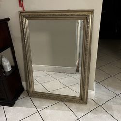 Gold Frame Large Mirror 