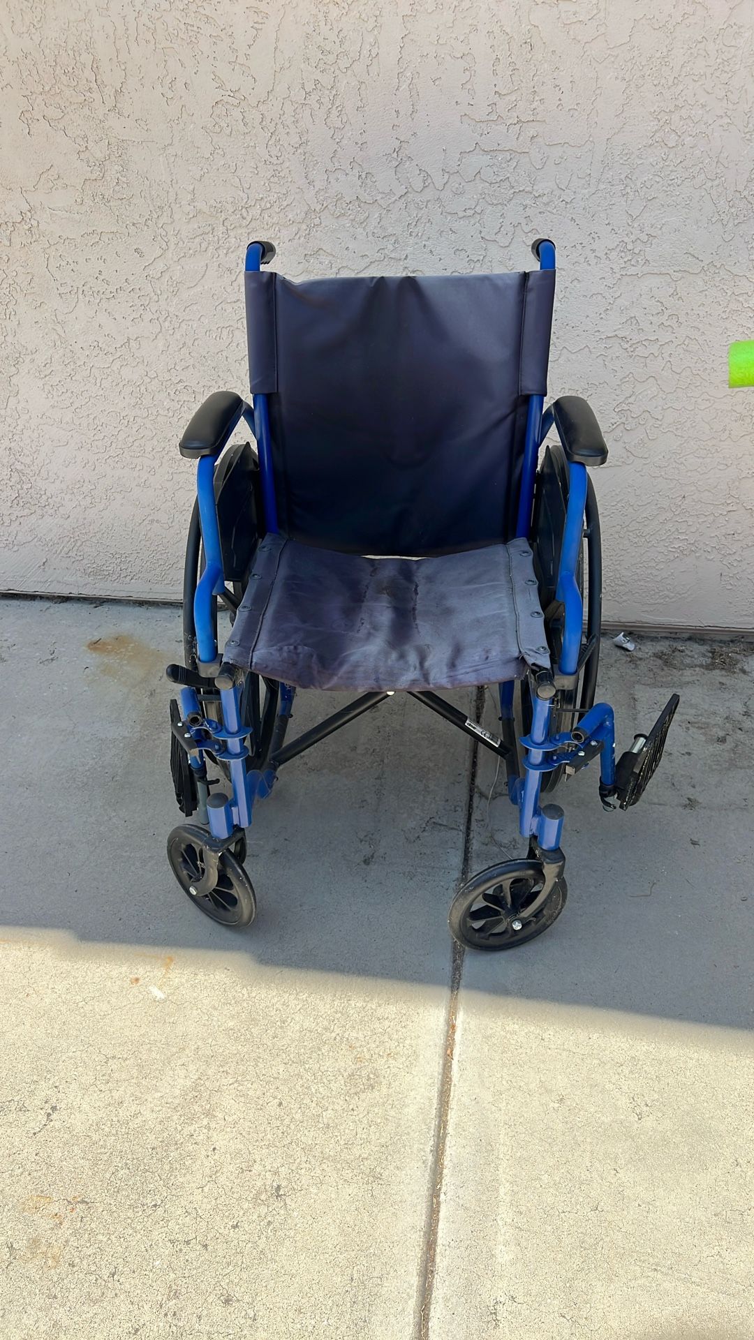 Wheel Chair. Side Can Fold Up
