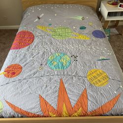 Kids Bedding Quilt - “Space” - Full Size