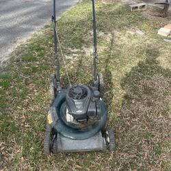 Push Mower Everything Works Masking 180
